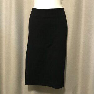 LAST CHANCE FINAL SALE Ralph Lauren Classic Black Pencil Skirt - Gold Back Zip